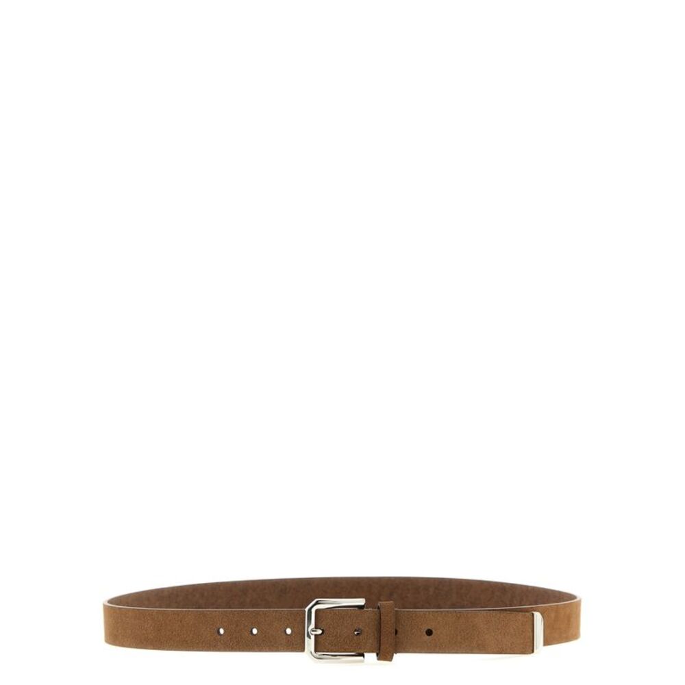 Brunello Cucinelli Brown Bull Skin Regular Men's Belt
